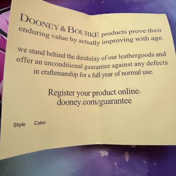 Dooney & Bourke Black Crossbody Bag - Picture 8 of 9